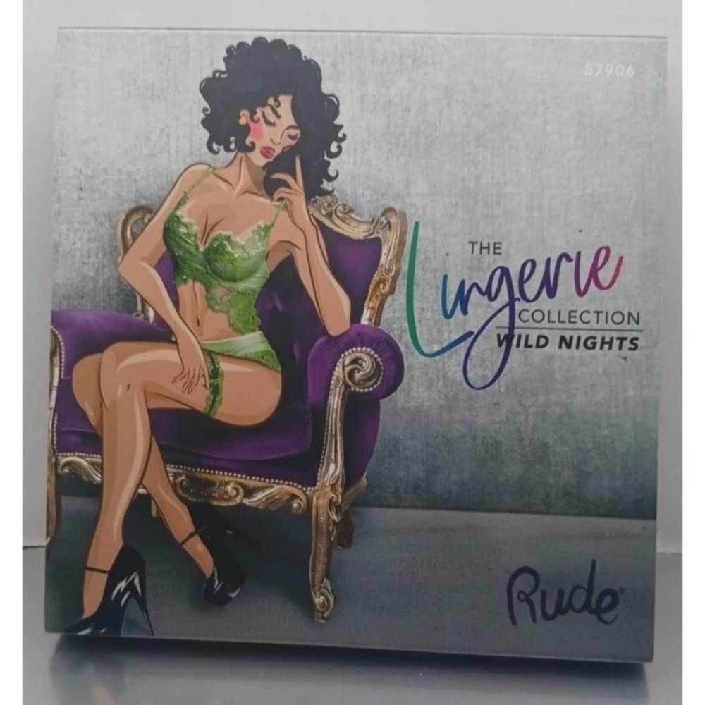 Rude The Lingerie Collection Wild Nights Eyeshadow Palette 16 Matte Shades